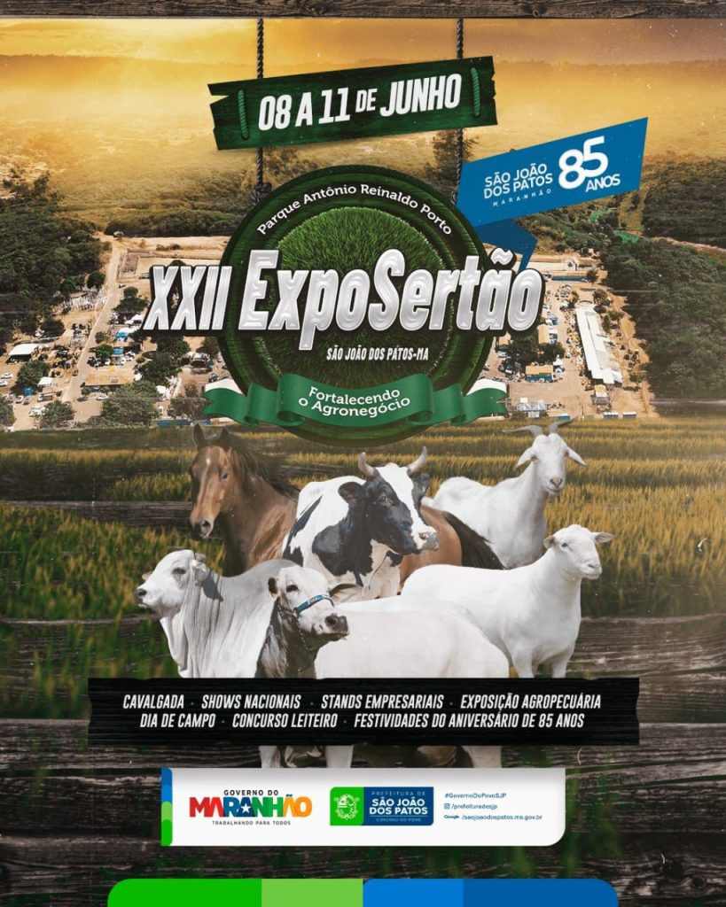 Vem aí a XXII Exposertão de São João dos Patos