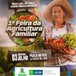 Vem aí a Primeira Feira de Agricultura Familiar promovida pela Prefeitura de São João dos Patos