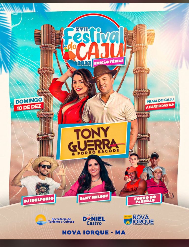 Prefeitura de Nova Iorque realizará festival do Caju em 10 de dezembro