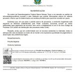 Precatórios do FUNDEF: Solicitamos informações ao Gabinete Desª. Federal Maura Moraes Tayer, sobre  julgamento do Agravo que suspendeu o pagamento em São João dos Patos, vejam a resposta.