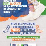 Escolas de São João dos Patos aderem a campanha pelo uso de meias diferentes para sensibilização sobre síndrome de Down