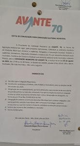 Avante Marca convenção para oficializar candidatura de Dr. Alexandre em São João dos Patos-MA