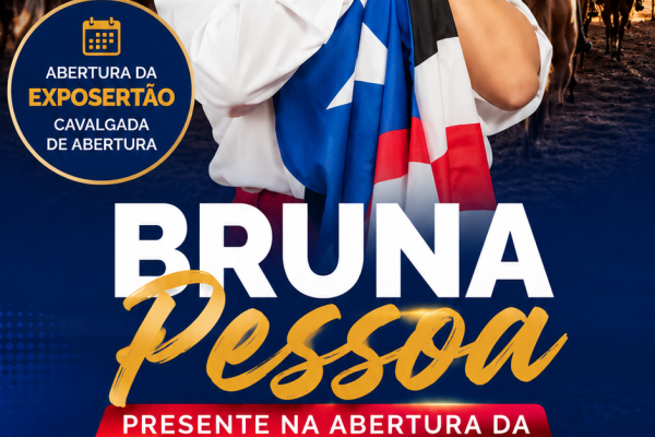 Bruna Pessoa participará da abertura da ExpoSertão em São João dos Patos e fortalece agenda política no município