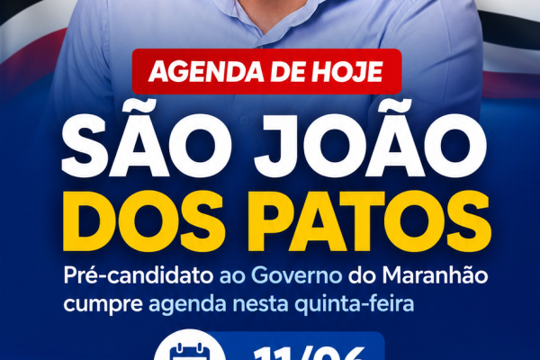 Orleans Brandão cumpre agenda nesta quinta-feira em São João dos Patos