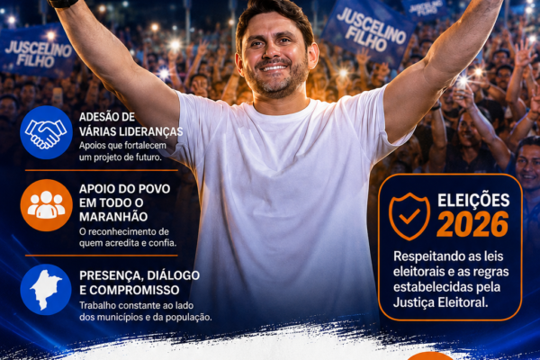 Juscelino Filho ganha força e se consolida como nome competitivo no Maranhão